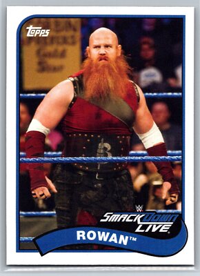 2018 Topps Heritage WWE Rowan Short Print #117