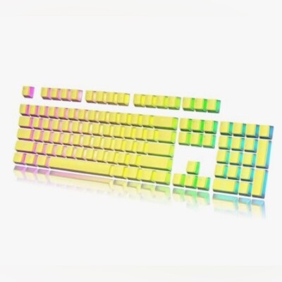 HK Gaming Keycap Set for Mechanical Keyboard Double shot pudding pbt keycaps