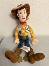 DISNEY TOY STORY WOODY ANDYS TOY 19  STUFFED PLUSH TOY PRE-OWNED 