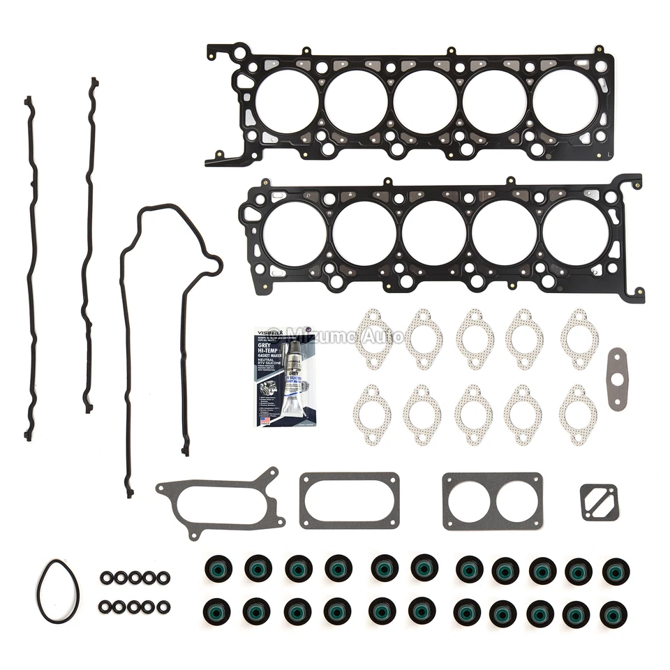 Conjunto completo de anéis de rolamentos de junta ajuste 97-02 Ford Excursion F250 F350 E350 6.8L SOHC - Imagem 3 de 4