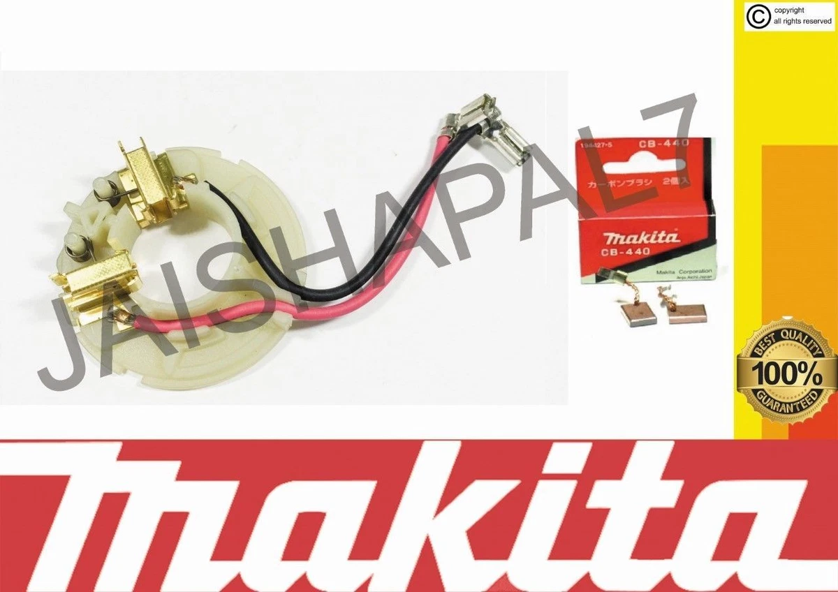 New Makita 18v Drill Brush Holder Carbon Brushes BDF442 BDF452