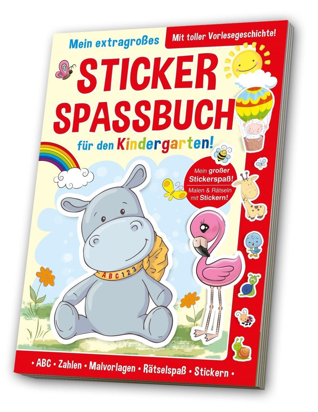 Thumbnail - Stickerspaßbuch Kindergarten