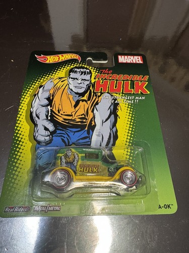 Hot Wheels Marvel The Incredible Hulk A-OK