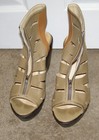 SEXY sz 8 FarylRobin Leather Wood Platform shoes from Anthropologie Zip front — photo 9