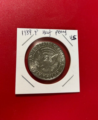1989 P KENNEDY HALB DOLLAR - SCHÖNE US MÜNZE !!!