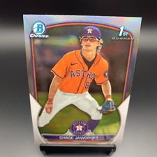 2023 Bowman Draft #BDC-45 Chase Jaworsky Chrome Refractor Houston Astros