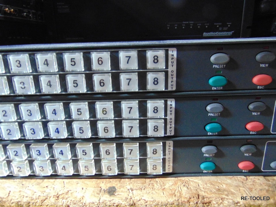(1) EXTRON TPX Twisted Pair Matrix Crosspoint Switch TPX 88 A - Image 4 of 4