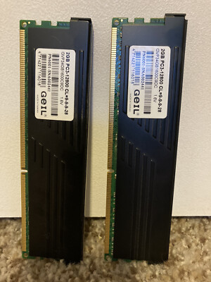 GeiL Value Plus 4 GB (2x2GB) GVP34GB1600C9DC DDR3-1600 PC3-12800 