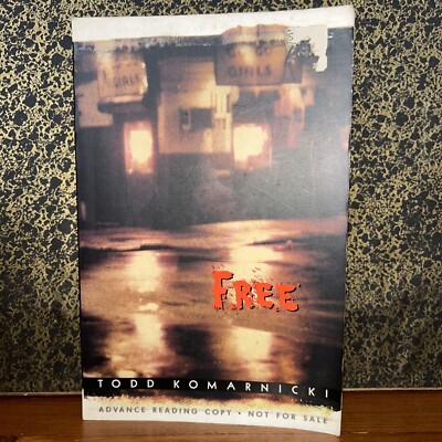 Todd Komarnicki Fiction Book Free Advance Reading Copy Doubleday 1993 k17