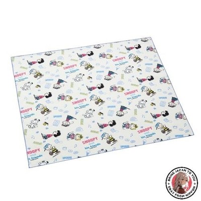 NEW Skater Children's Lunch Cloth 43x43cm Made in Japan Snoopy Fun Fun Friends