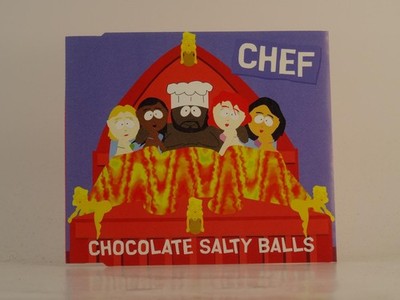 CHEF CHOCOLATE SALTY BALLS (G18) 3 Track CD Single including Picture Sleeve COLU