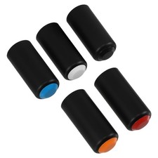 5pcs Mic Battery Covers: Screw-On Mic Battery Caps For Singers And Speakers -