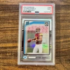2024 Panini Donruss Jayden Daniels Optic Preview Holo Prizm #389 RC PSA 9 MINT