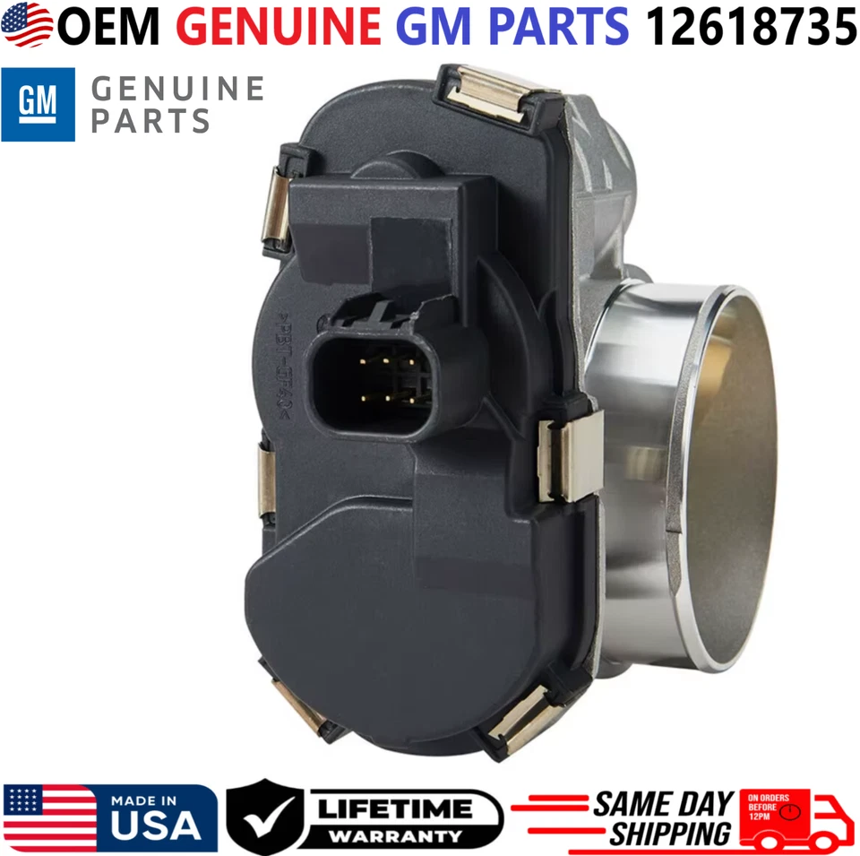 Cuerpo de acelerador GENUINO para Chevrolet GMC Pontiac 2007-2014 3,6 L 4,3 L V6, 12618735 Foto 3 de 4