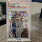 2020 Topps Chrome Aaron Judge #50 Refractor PSA 9 Yankees