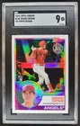 2018 Topps Update Shohei Ohtani Silver Pack #145 RC SGC 9 Los Angeles Angels MS2