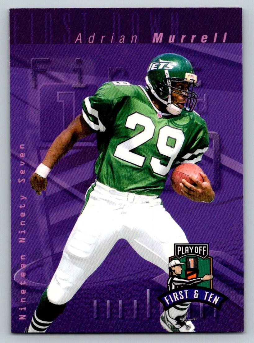 1997 Playoff First & Ten #29 Adrian Murrell