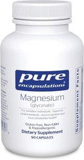 Pure Encapsulations Magnesium Glycinate: Supports stress, sleep, heart, nerve,