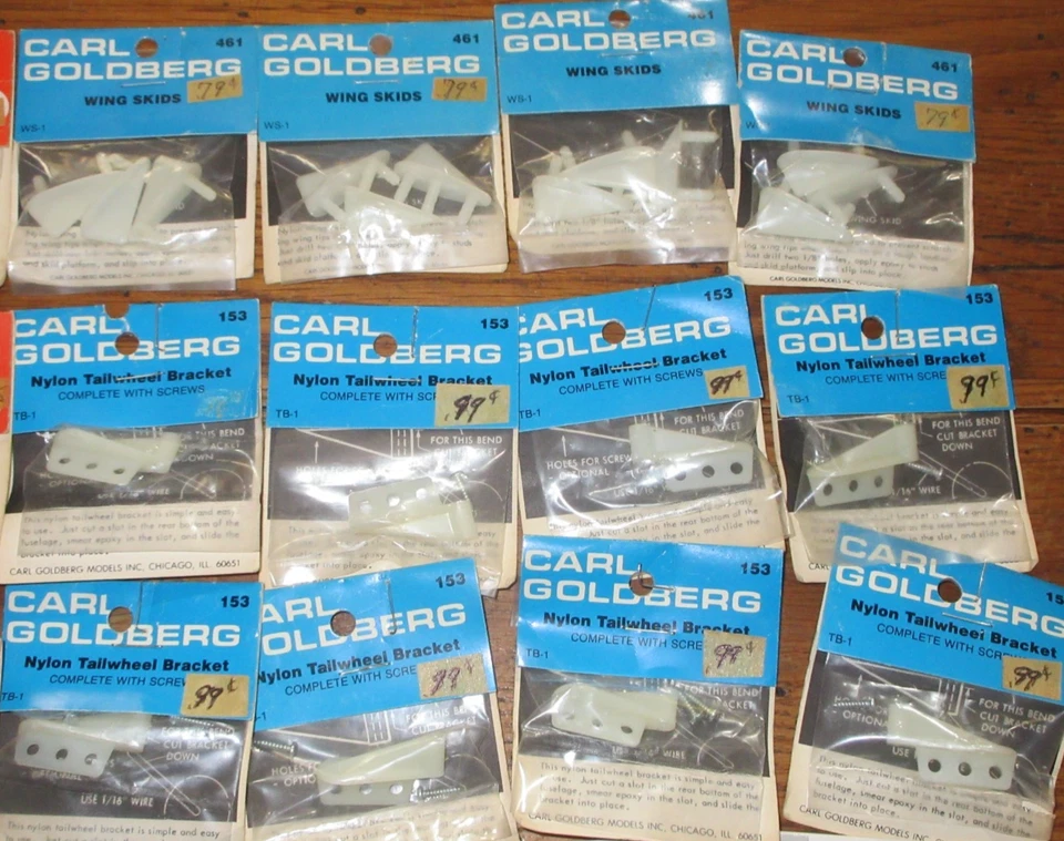 15 pk Lot Du-Bro RC Model Airplane Parts NOS Rivet Ball Kwik Links Sockets ++NOS - Image 3 of 4
