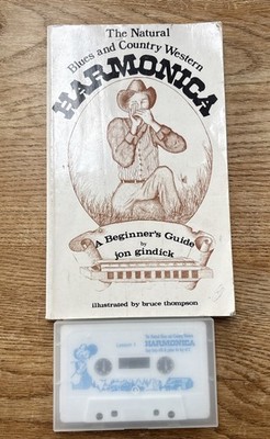 Mundharmonika Anfängerhandbuch Blues & Country Western von Jon Gindick mit Unterrichtsband