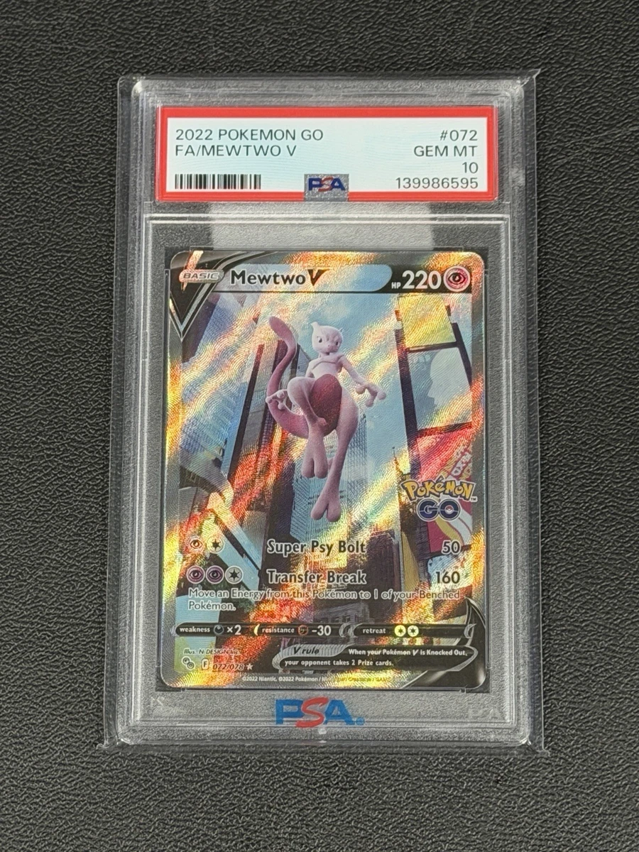 Mewtwo Pokémon TCG Professional Sports Authenticator (PSA) Grade