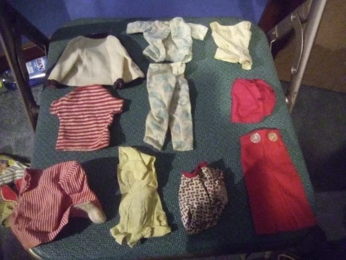 Lot Of Vintage 60s Barbie And Skipper Doll Clothing Original 60s