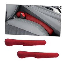 2 PCS Car Seat Gap Filler, Automotive Seat Blocker Fill The Gap Between Red
