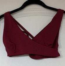 Chelsea B Dancewear Top Burgundy AXS