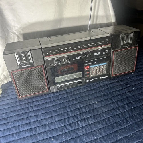 VTG Panasonic RX-C36 AM/FM Radio Cassette Player Stereo Boombox Jambox Tested