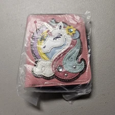 NEW CHALA CUTE SHIHZHU DOG PUPPY ZIPPERED WALLET STRIPED TAN BROWN STRIPE