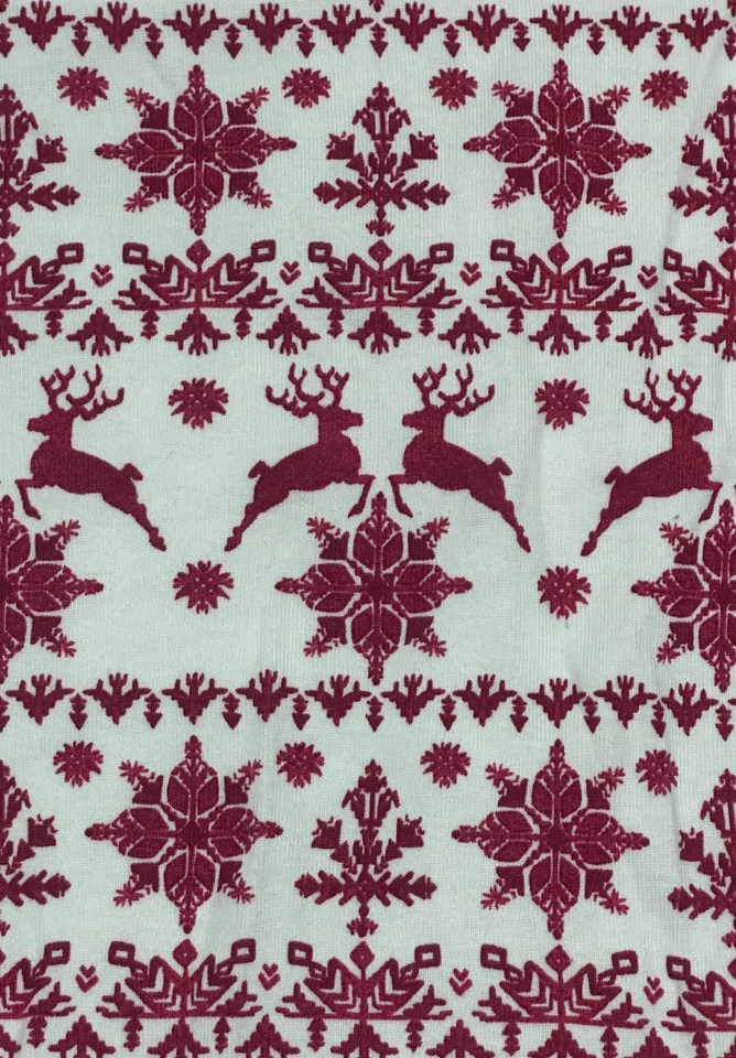 🎄 Pottery Barn – Juego de pijama clásico de algodón orgánico Fair Isle – adulto/adolescente nuevo sin etiquetas ❄ Foto 4 de 4