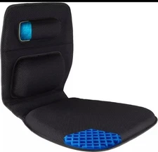 FOMI Premium Gel Seat Cushion & Firm Back Support Midback Chairs Pressure Sores