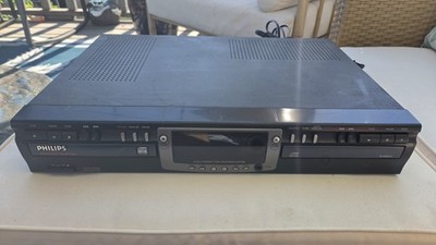 Philips CDR765/17 Dual Tray Audio CD Recorder Player  Tested Works