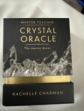 Crystal Reading Cards: The Healing Oracle by Rachelle Charman (2016, Kit)