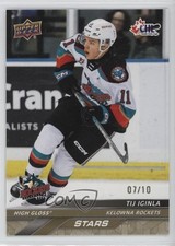 2024-25 Upper Deck CHL Stars High Gloss 7/10 Tij Iginla #302 16f8