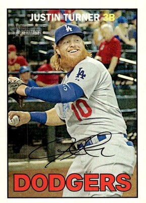 2016 Topps Heritage #260 Justin Turner