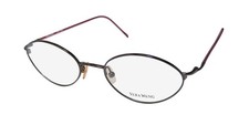 NEW VERA WANG V33 GLASSES GM FULL-RIM OVAL METAL  PLASTIC JAPAN WOMENS GRAY