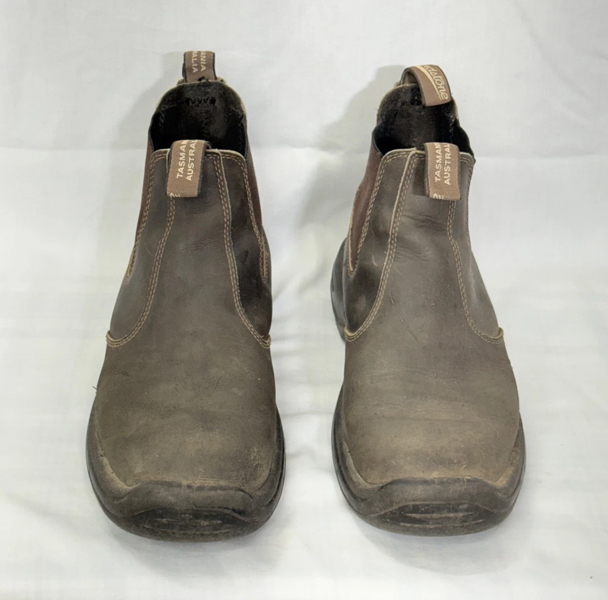 New! Blundstone 1911 Chelsea Boots Olive Brown Size 10 US DD531A Stout Brown / Olive Premium Leather Chelsea Boots, Men main image 2