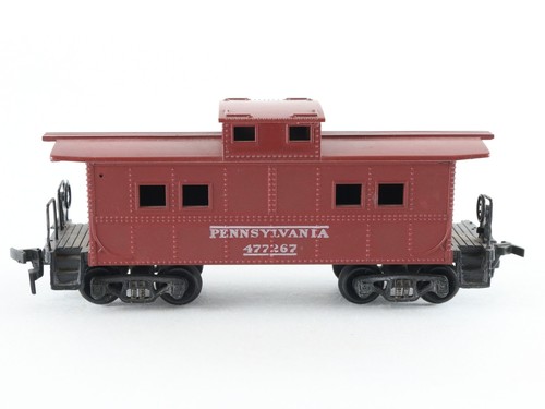 Roundhouse? Vagón de tren HO Pennsylvania PRR 477267 granate caboose | Zustand: Used