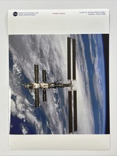 NASA STS 97 Shuttle Endeavour Undocking from ISS Red Numbered Press Photo 6