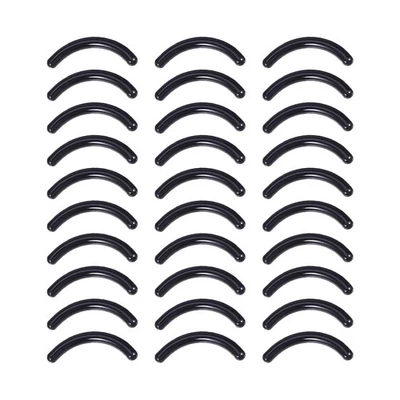 180Pcs Eyelash Curler Cushions Durable Silicone Black Beauty Accessory - Image 1 of 4