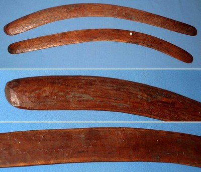 KA2 - Aboriginal Hardwood Boomerang from the Central Desert of Australia