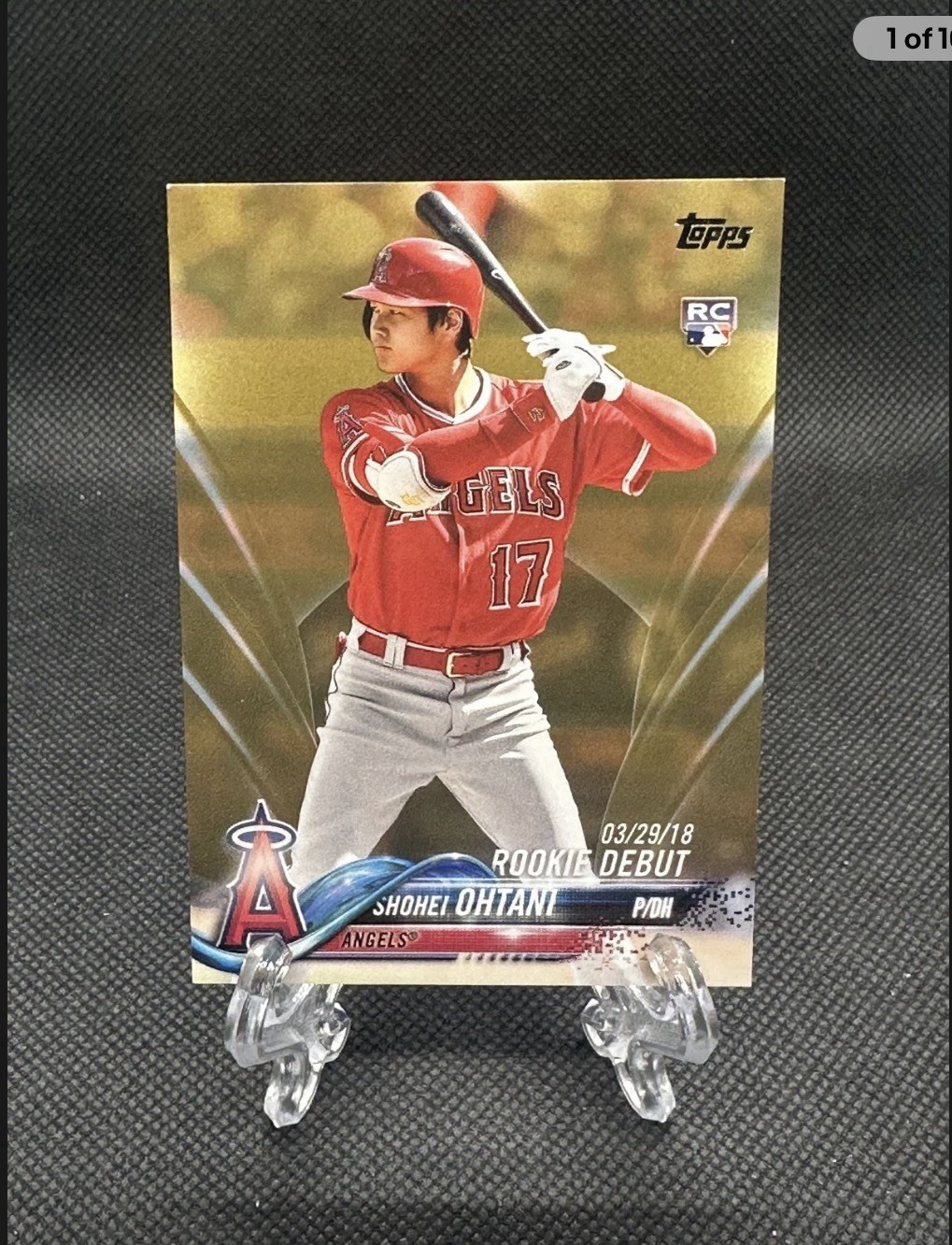 Read Description 2018 Topps Update- Rookie Shohei Ohtani /2018 (RC) Chaser Pack