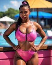 Glossy 8x10 Professional Photograph Art Print Model Fine Art Collectible P11144