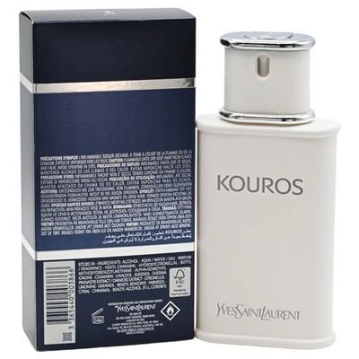 KOUROS by Yves Saint Laurent 3.3 EDT Cologne MEN 3.4 oz YSL New in
