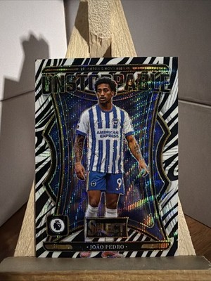 2024-25 Joao Pedro Select Premier League  Unstoppable  Insert Zebra Prizm SP #8!