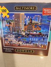 Dowdle "Baltimore" Marylad 500 Piece Puzzle, 16" x 20" Made in USA