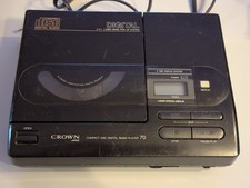 Vintage 1988 Crown CD-70 Digital Audio Sound ...