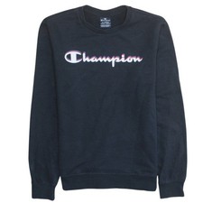 Champion Jungen Pullover Sweatshirt schwarz R...
