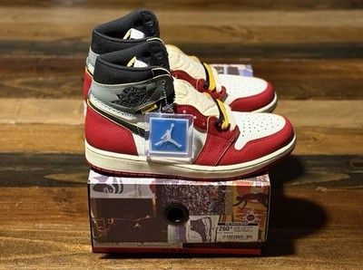 Size 9.5- Union La x Nike Air Jordan 1 Retro High OG Chicago Shadow HV8563-600